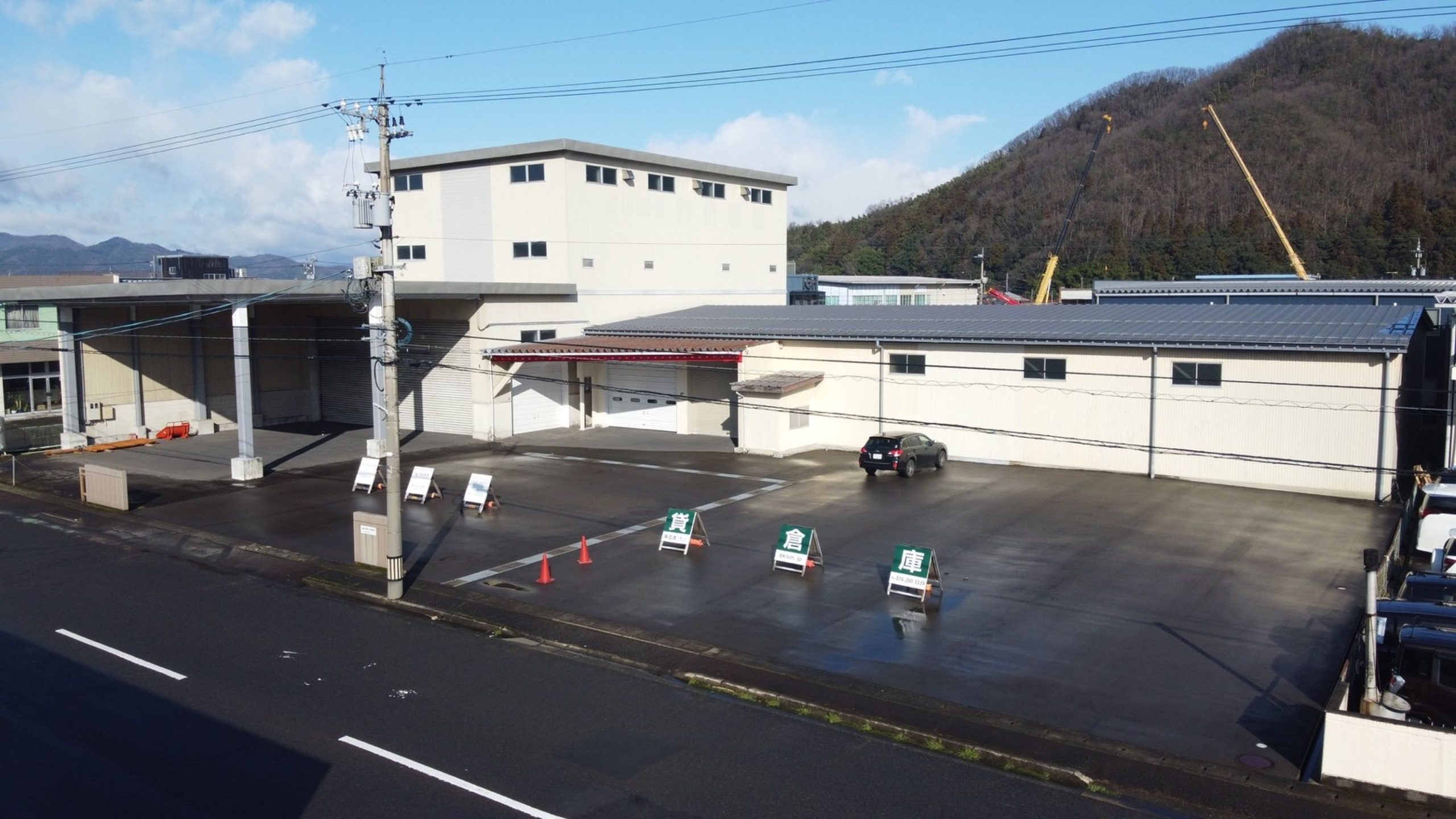 福井県越前市に貸倉庫物件が新着しました。